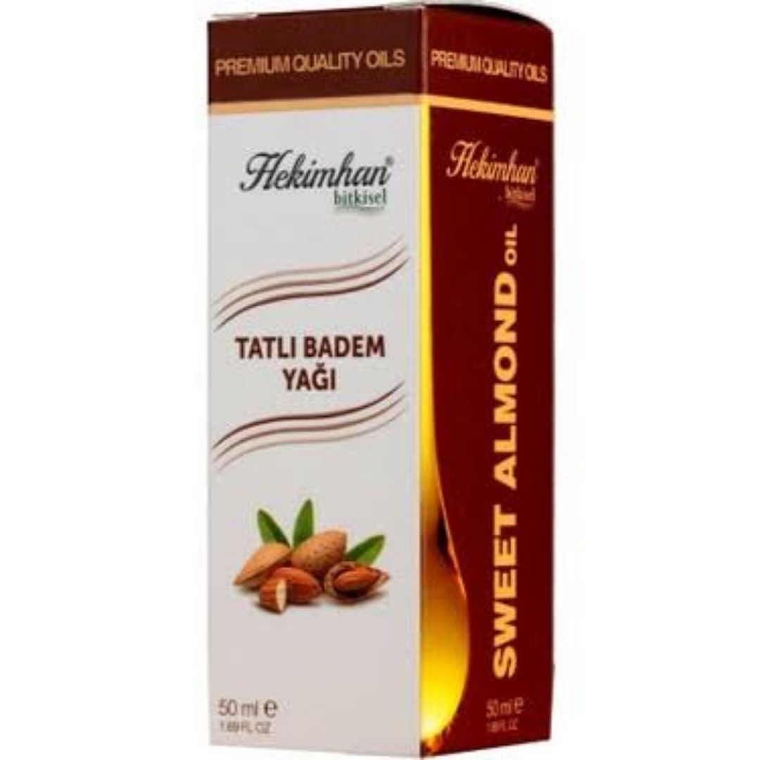 Tatlı badem yağı 50 ml Hekimhan