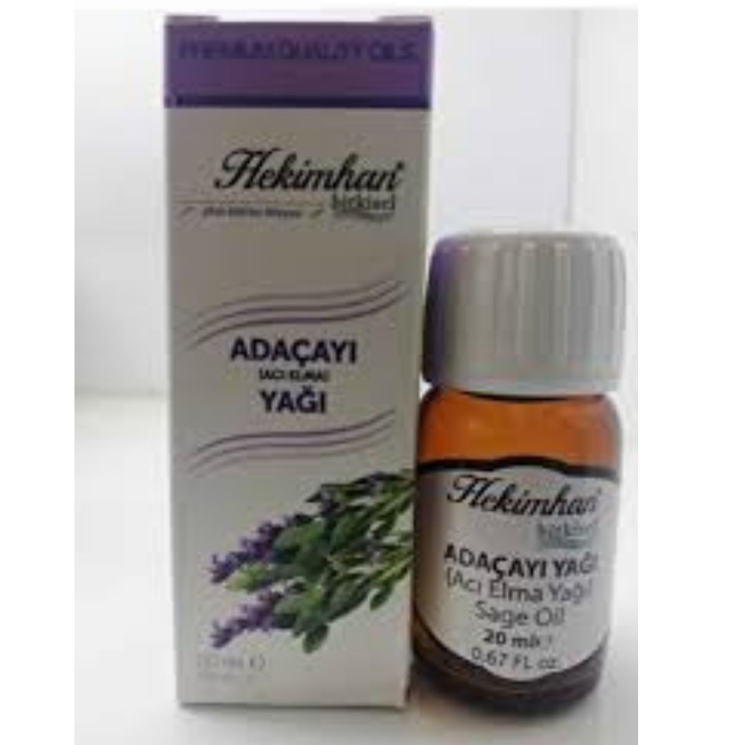 Adaçayı ( acı elma) yağı 20 ml Hekimhan